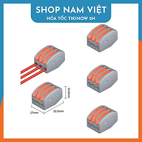Mua Set 5 Cút Nối Dây Điện KV774 / PCT  Kẹp Nối Dây Điện Nhanh