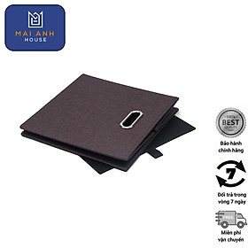Mua Hộp đựng đồ đa năng - LIA - 2 quai inox sáng bóng  vuông vắn  gọn gàng phong cách Mỹ