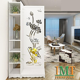 Mua Vách ngăn hoa văn trang trí kết hợp kệ tủ IMT 409-3