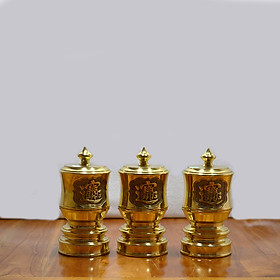 Mua Bộ 3 đài thờ đồng vàng cao cấp