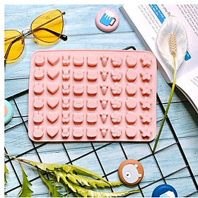 Mua Khuôn 3D Silicone Hình Thỏ Tim Nơ Nhỏ Trang Trí Bánh Dụng Cụ Fondant Chocolate Cookies