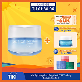 Kem dưỡng ẩm giảm bọng mắt Laneige Water Bank Eye Gel 25ml