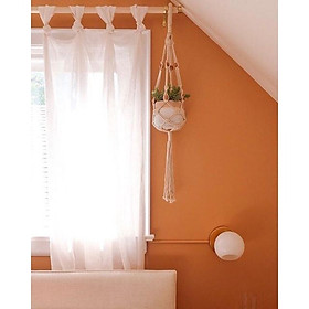 Rèm vải canvas rèm màn cửa trang trí làm vách ngăn backdrop custain vintage