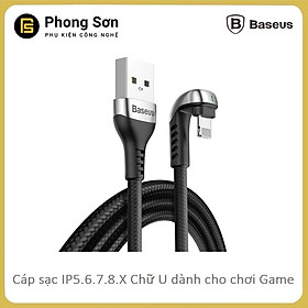 Mua Cáp Sạc Baseus U-Shaped Có Led Báo dài 2M (200cm) - Hàng Chính Hãng