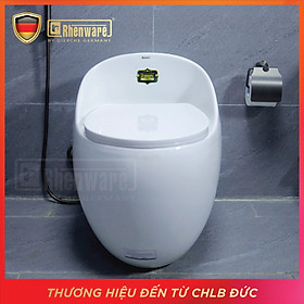 BỒN CẦU 1 KHỐI, NHẬP KHẨU CAO CẤP CHÍNH HÃNG RHENWARE CB-989