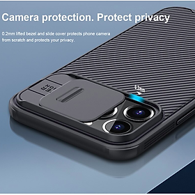 Ốp lưng bảo vệ Camera dành cho iPhone 13/ 13 Pro/ 13 Pro Max chính hãng NILLKIN CamShield - hàng nhập khẩu