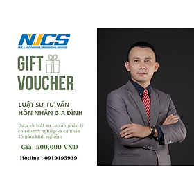 VOUCHER - LUẬT SƯ TƯ VẤN HÔN NHÂN GIA ĐÌNH