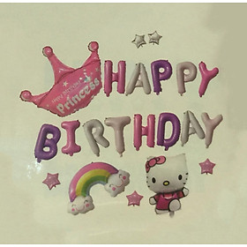 Sét bóng trang trí sinh nhật tặng kềm bơm và keo dán