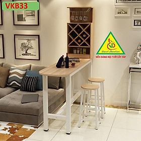 Mua Quầy bar mini  Bàn bar  kệ rượu chia không gian VKB33 - Nội thất lắp ráp Viễn Đông ADV