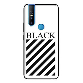 Ốp in cho Vivo V15 Đen - Hàng chính hãng