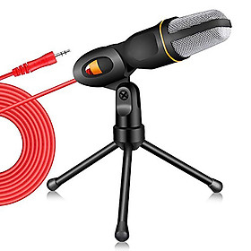 Bộ ngưng tụ USB Micrô 3,5 mm Cắm tại nhà Âm thanh nổi MIC Máy tính để bàn Chân máy