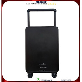 Vali cao cấp Macsim SMLV2306 cỡ 20 inch hàng loại 1 màu trắng - đen-tím-xanh