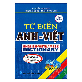Ảnh bìa Từ Điển Anh - Việt (140.000 Từ)