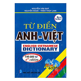 Hình ảnh sách Từ Điển Anh -  Việt  (140.000 Từ)