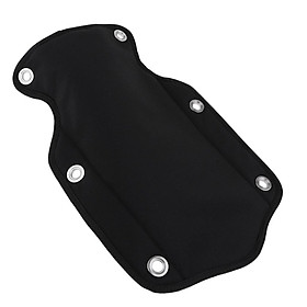 Premium Scuba Diving Back Support Backplate Pad with Bookscrews for Harness