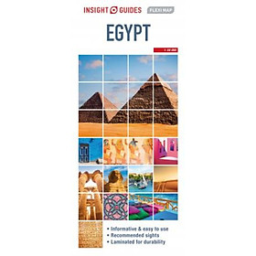 Sách - Insight Guides Flexi Map Egypt (Insight Maps) by Insight Guides (UK edition, paperback)