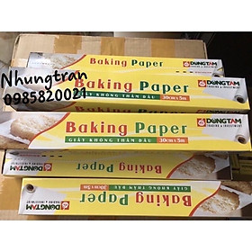 Mua Giấy nến nướng bánh chống dính  30cm x 5m