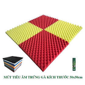 Mua MÚT TIÊU ÂM HÌNH TRỨNG HỘT GÀ 50x50cm ( Đủ Màu )