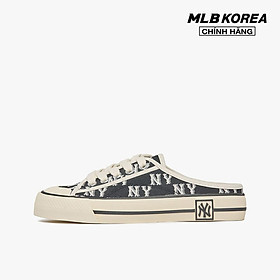 MLB - Giày mules unisex đế bệt thời trang Monogram 3AMUPBM3N