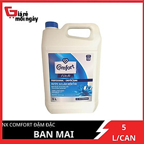 Nước Xả Vải Comfort Đậm Đặc Hương Ban Mai Can 5L