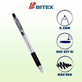 Combo 5 Bút bi Bitex B03