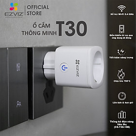 EZVIZ Ổ CẮM THÔNG MINH T30, Kết nối WI-FI