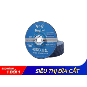 Mua Đá Mài Inox - 3 Li KingTom Xanh 100 Lẻ 10 Viên - Chuyên Mài Inox Sắc Bén  Cực Êm Tay