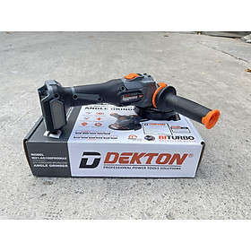 THÂN MÁY MÀI GÓC PIN 100MM ĐẦY ĐỦ TÍNH NĂNG AN TOÀN M21-AG100PROMAX DEKTON - HÀNG CHÍNH HÃNG