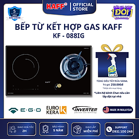Mua Bếp âm từ kết hợp ga nhập khẩu Malaysia KAFF KF-088IG - Hàng chính hãng