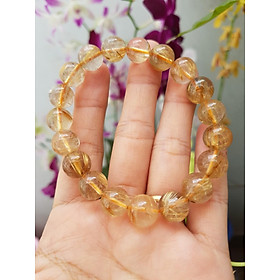 Vòng tay thạch anh tóc