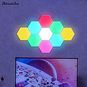 1 Bộ Đèn LED Gắn Tường Trang Trí Nhà Cửa Chơi Game DIY