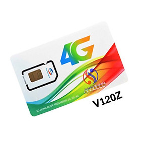 SIM 4G V120Z VIETTEL 90K/THÁNG - 4 GB/NGÀY