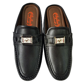 Dép Bít Đầu Nam Đế âm BIGGBEN Da Bò Thật Cao Cấp SB122