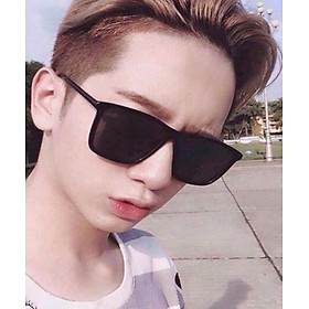 Kính mát nam UNISEX full đen hot nhất - V023
