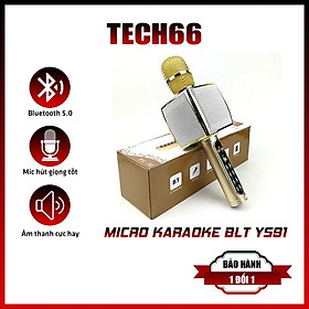 Mua Micro Karaoke Bluetooth Kèm Loa Bass Hay Ys-91  Cực Bắt Giọng  Âm Thanh Trong Lớn