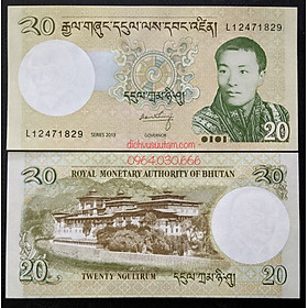 Mua Tiền Vương quốc Bhutan 20 ngultrum mới cứng sưu tầm