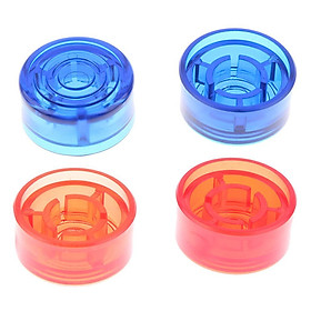 4pcs Effect Footswitch Topper Foot Nail Cap Protection Cap for Pedal Effect