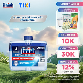 Dung Dịch Tẩy Rửa Máy Rửa Chén Bát Finish Dishwasher Deep Cleaner