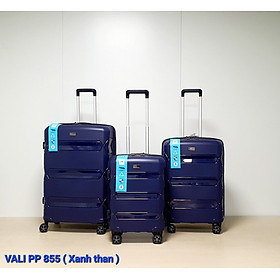 Vali kéo nhựa PP chống va đập chính hãng Travelking 884 SIZE 24