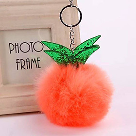 Móc khóa Lông vũ hình Trái táo