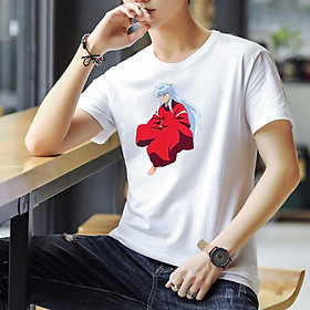 Áo Thun Nam Cực Hot - Chất Cotton - Dáng Body Thời Trang Hàn Quốc Giá Rẻ Cực Đẹp Kiểu Dáng Năng Động Cá Tính Siêu Hot Phù Hợp Đi Làm, Đi Chơi ANM-106 Inuyasha