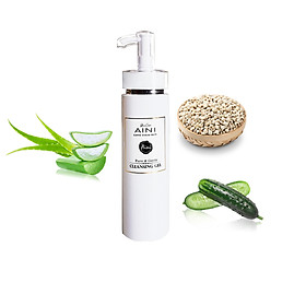 Gel Tẩy Trang Sữa Rửa Mặt 2in1 AINI Đài Loan (200ml) - Tặng Băng Đô Rửa Mặt "Mùa Hè Của Hồ Ly"