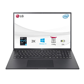 Laptop LG Gram 2021 16Z90P-G.AH75A5 (Core i7-1165G7/16GB /512GB /Intel Iris Xe /16.0 inch WQXGA /Win 10/Đen) - Hàng chính hãng