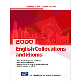 Hình ảnh 2000 English Collocation and Idioms