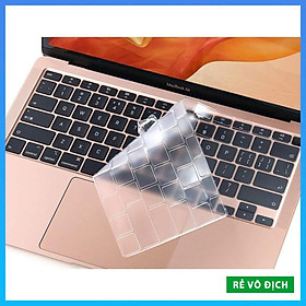 Miếng Lót, Phủ Bàn Phím Silicon Macbook Air 13" (2020-2021) Model A2179 , A2337