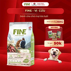 FINE – Thức ăn Hữu Cơ Tự Nhiên Cho Chó