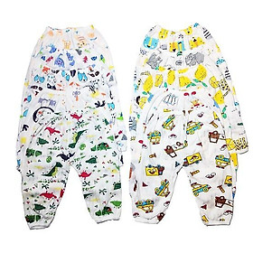 Quần dài chục cotton giấy cho bé sơ sinh từ 0-15 tháng