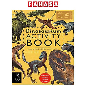 Sách ngoại văn: Dinosaurium Activity Book - Grantham Book Services