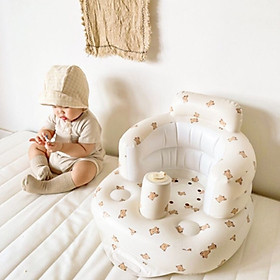 GHẾ HƠI TẬP NGỒI PHONG CÁCH HÀN QUỐC CHO BÉ - GẤU