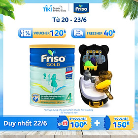 Sữa Bột Friso Gold 4 1400g Dành Cho Trẻ Từ 2 - 6 Tuổi + Tặng Bộ Đồ Chơi Nhà Bếp